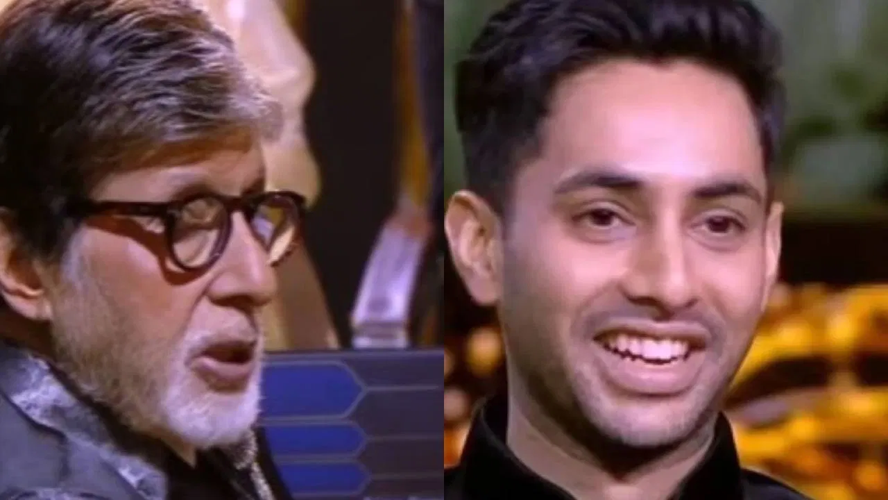  प्रश्न ऐकताच अमिताभ बच्चन यांचा नातू तणावात आला, तर बिग बींनी थेट हस्तक्षेप करत स्पष्ट मागणी केली.
