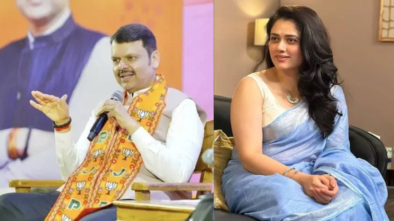 पुण्यात पार पडलेल्या एका खास मुलाखतीदरम्यान अभिनेत्री गिरीजा ओकने मुख्यमंत्री देवेंद्र फडणवीस यांना नाटक आणि चित्रपटांविषयी प्रश्न विचारला