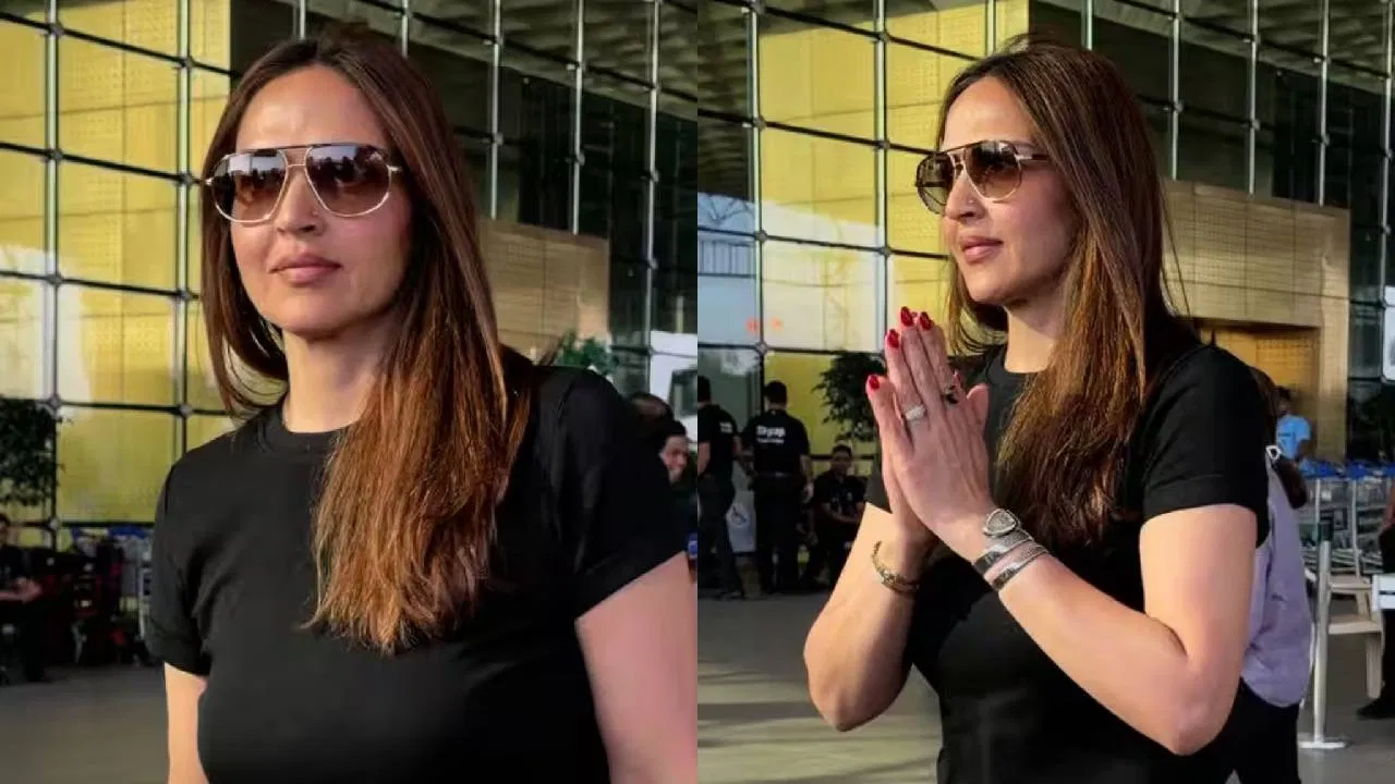 अभिनेत्री ईशा देओल नुकतीच सार्वजनिक ठिकाणी दिसून आली आणि त्यावेळी तिला विचारण्यात आलेल्या एका प्रश्नामुळे ती अस्वस्थ झाल्याचे दिसले